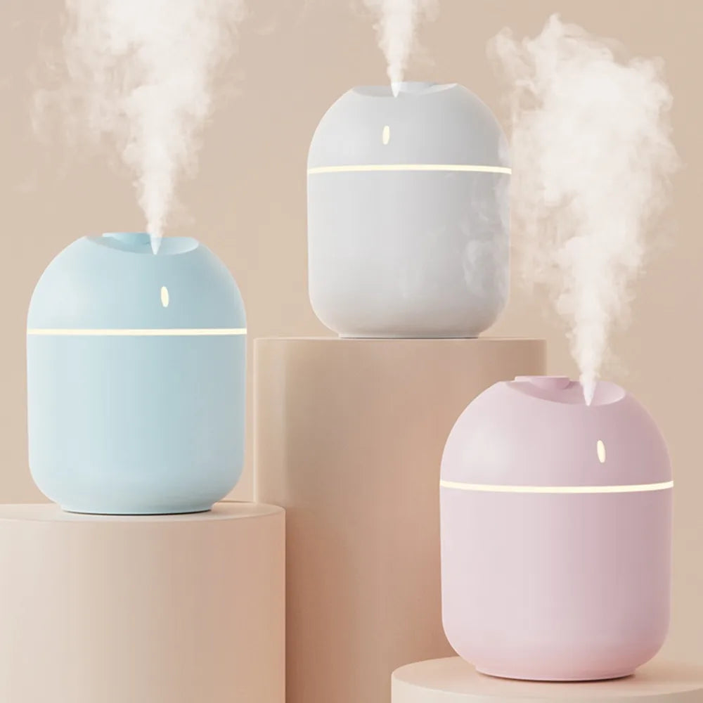 270ML Cool Mist Aroma Humidifier with LED Night Light