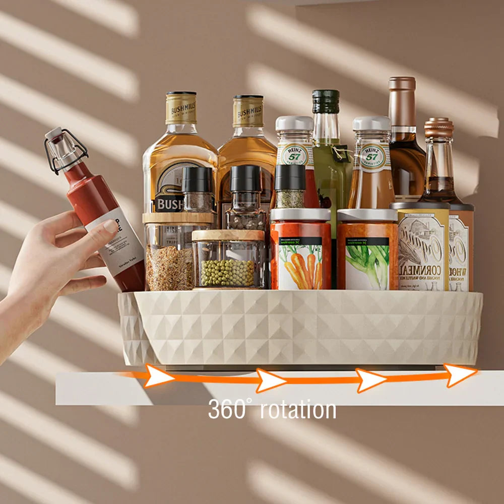 360° Rotating Spice Organizer Rack