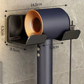 Wall-Mounted Bathroom Hair Dryer Holder