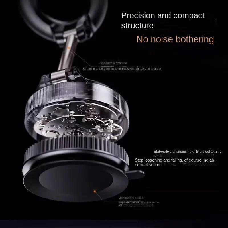 Vacuum adsorption magnetic car phone holder suction cup navigation rack bathroom multi-functional desktop and wall mount univers